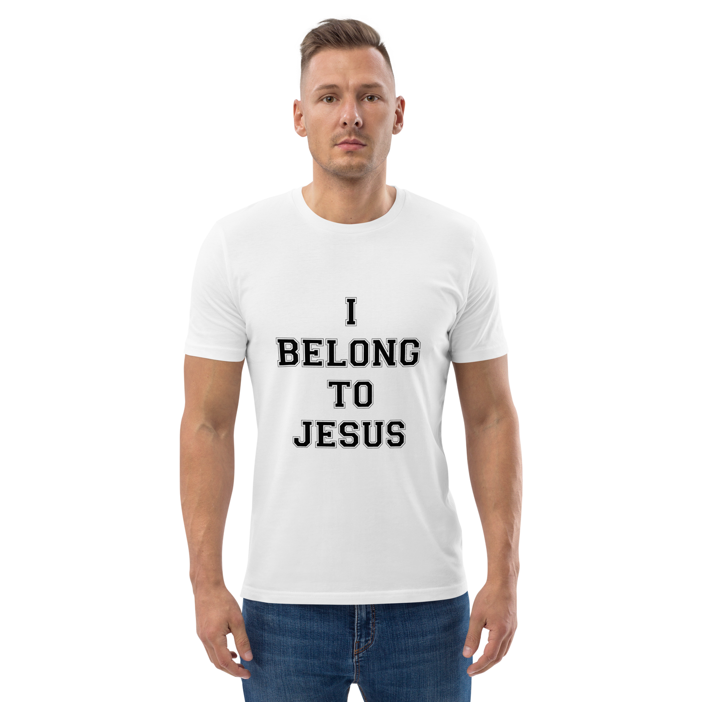 I belong to Jesus Football Tee